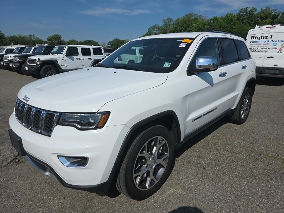 Bright White Clear Coat 2022 Jeep Grand Cherokee Limited 4WD SUV / Crossover Four-Wheel Drive 8-Speed Automatic
